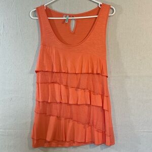 Maurices Layered Orange Tank Top, medium,
A++++